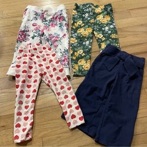 Janie and Jack 4 Pairs of Toddler Pants